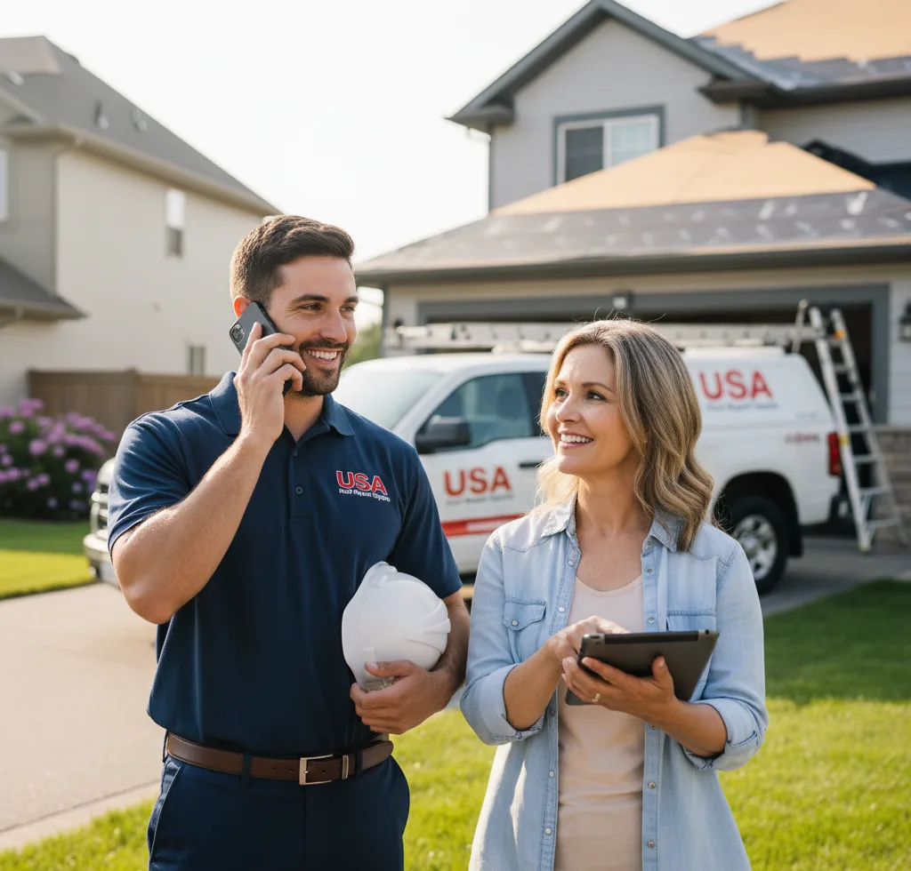 USA Roof Repair Experts customer support in Monticello